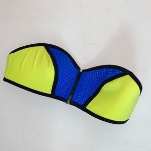 Victoria's Secret PINK Neoprene Bandeau Bikini Top.